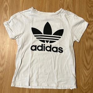 Adidas Tee, fits like kids M